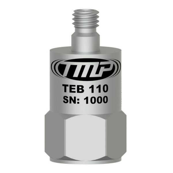 TEB110低價格 100 mV/g  單軸試驗(yàn)型加速度傳感器 頂端出線